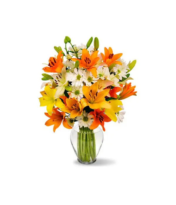 Celestial Lilies Bouquet Fleur Concept