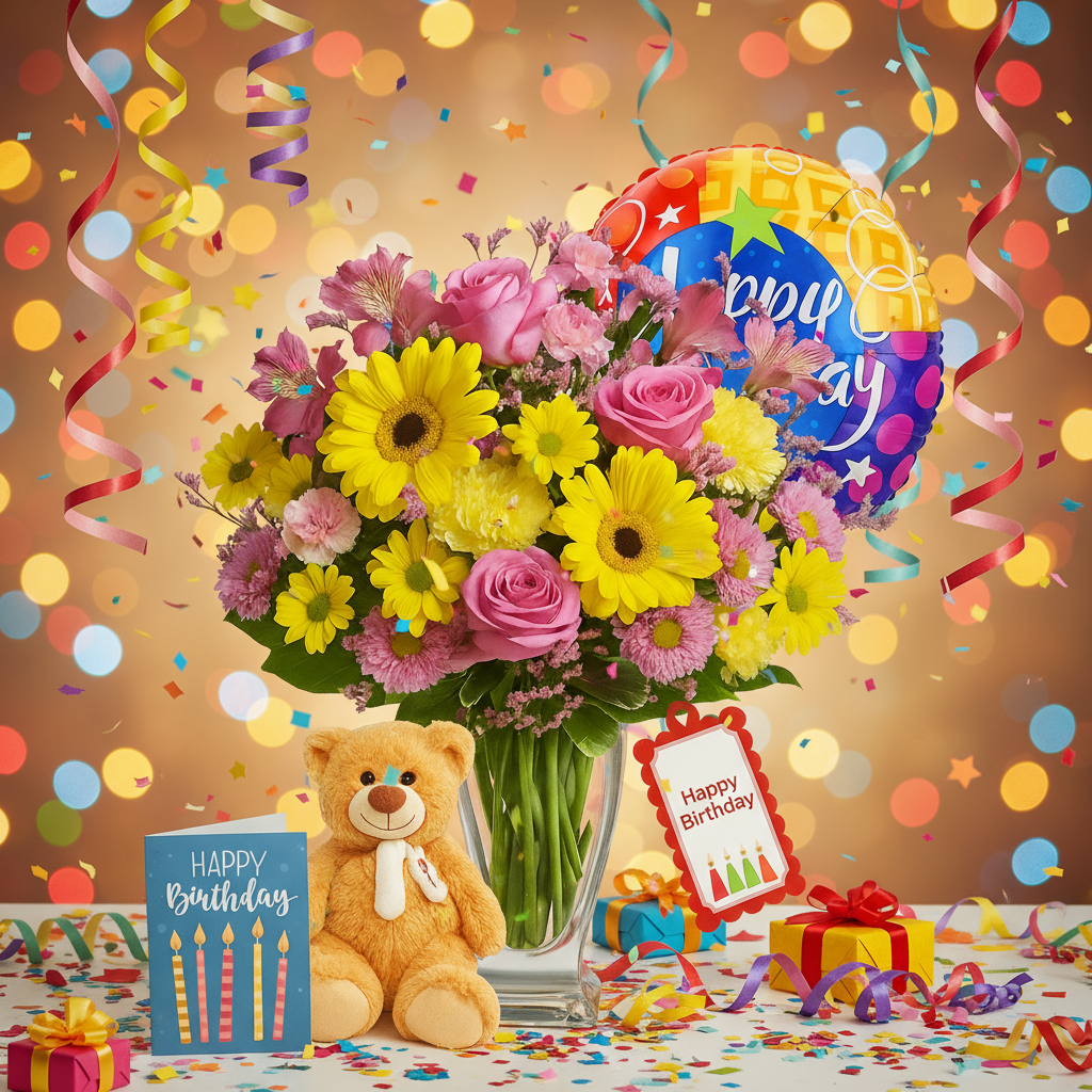 Birthday Designer Collection III Combo Fleur Concept