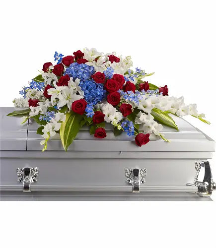 Distinguished Casket Spray Fleur Concept