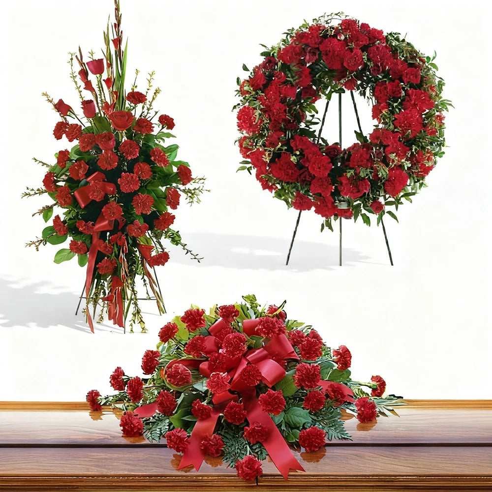 Warm Regards Funeral Flower Package Fleur Concept