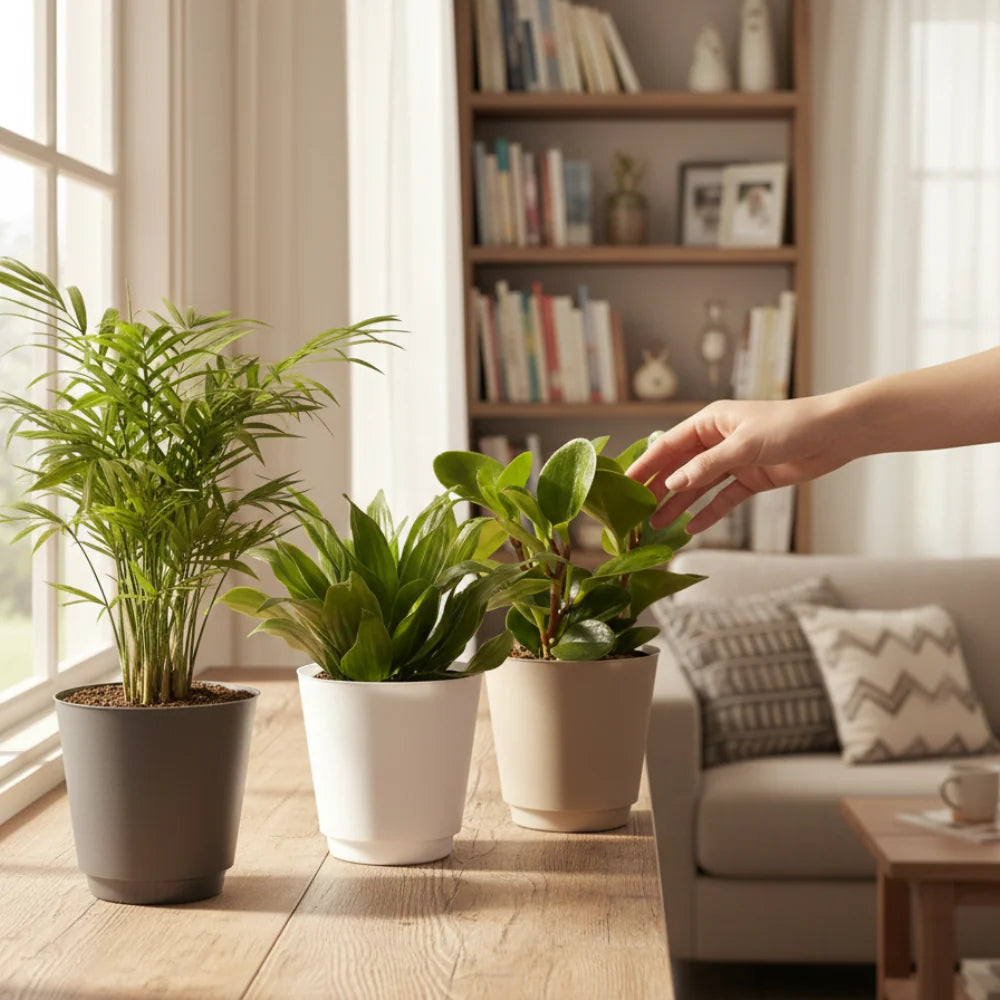 Assorted Tropical Plants Fleur Concept