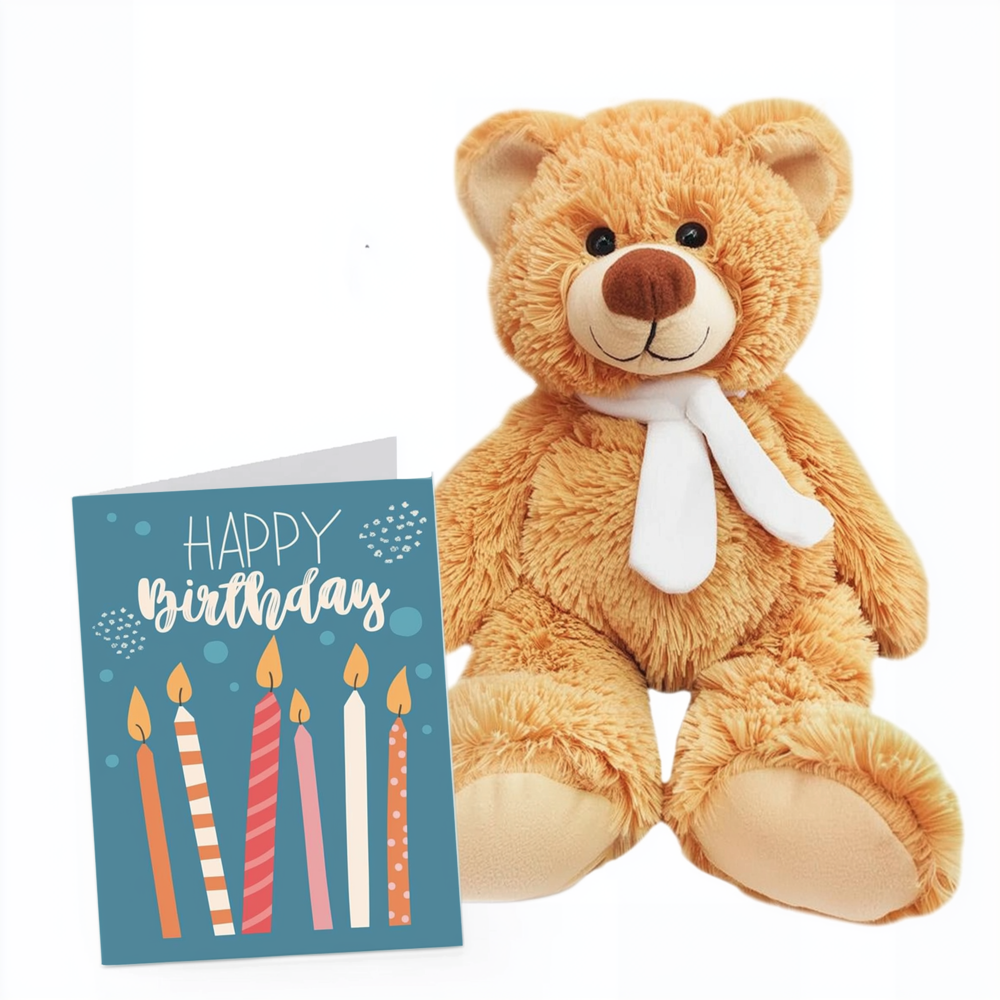 Birthday Card & Teddy Fleur Concept