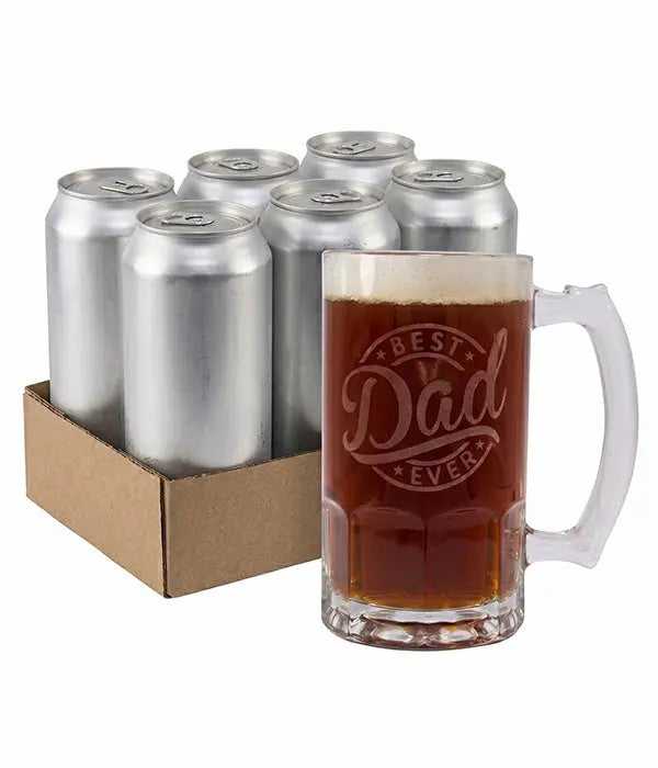 Fathers Day Beer & Mug Combo V Fleur Concept