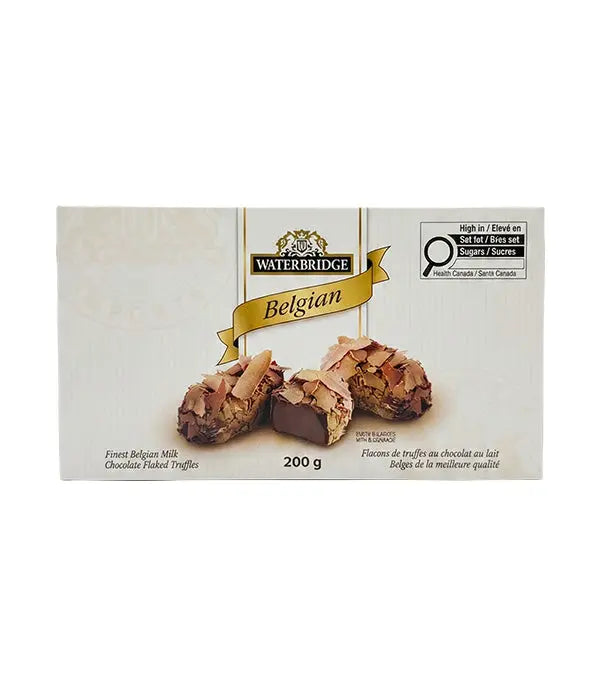 Chocolate Truffles with Flakes Fleur Concept