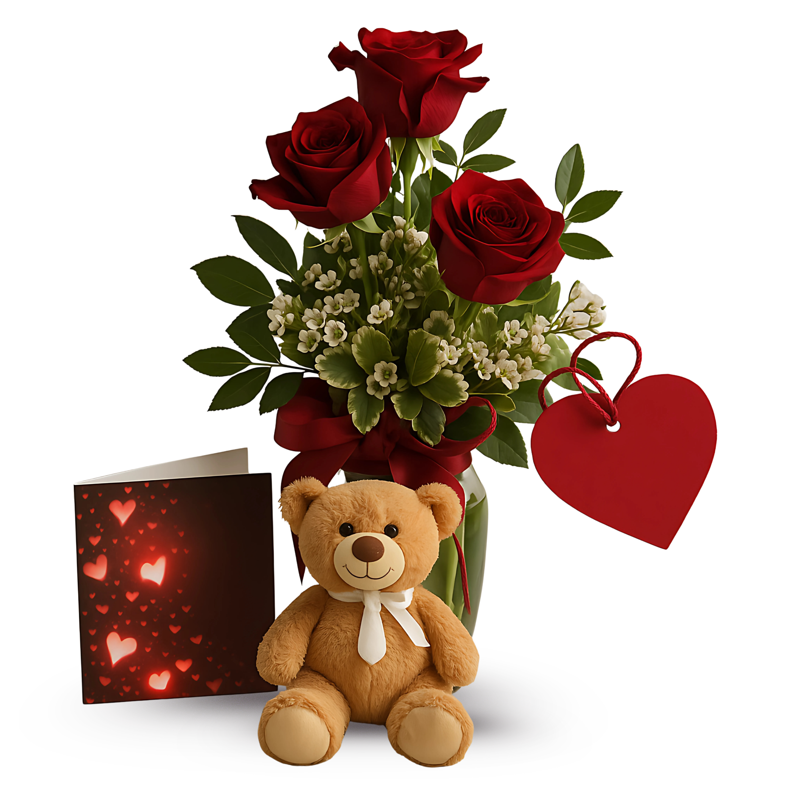 Roses & Teddy Special Fleur Concept