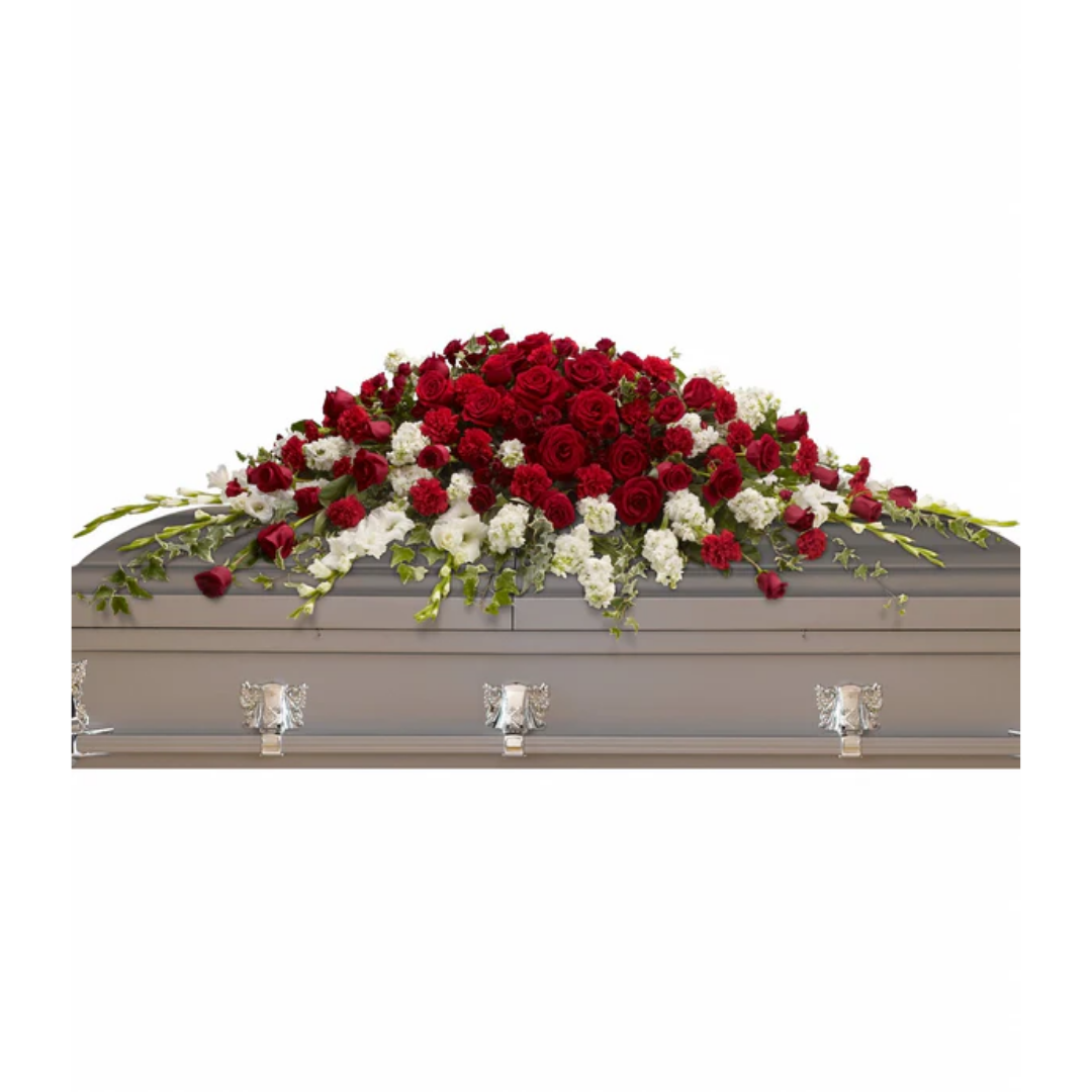 Garden of Grandeur coffin spray