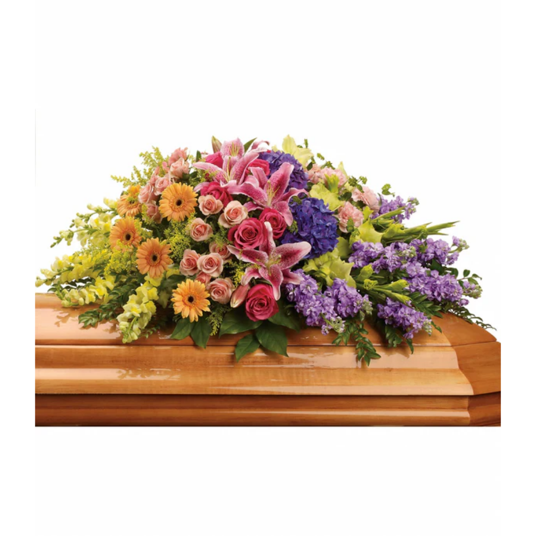 Coffin Spray Garden of Sweet Memories