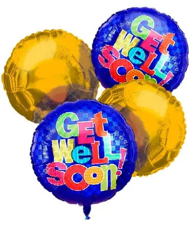 Get Well Balloon Bouquet (4) Fleur Concept