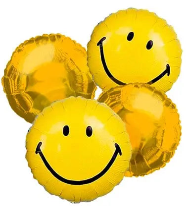 Happy Face Balloon Bouquet (4) Fleur Concept