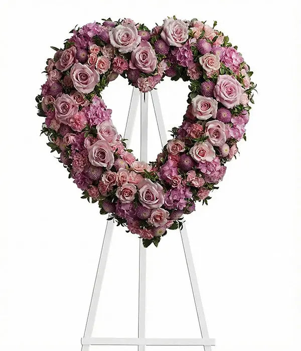 Rose Garden Heart Fleur Concept