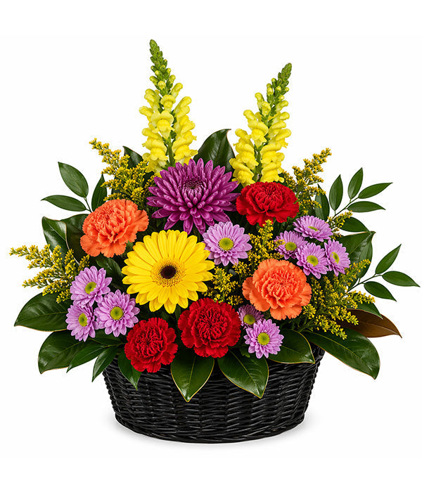 Vibrant Basket Fleur Concept
