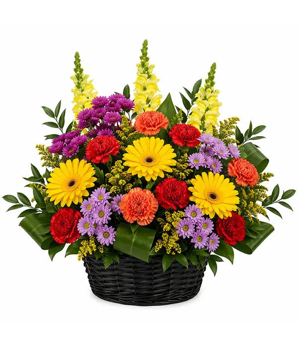 Vibrant Basket Fleur Concept