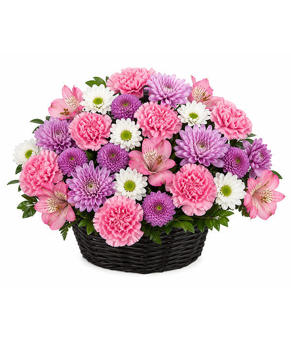 Rainbow Reflections Basket Fleur Concept