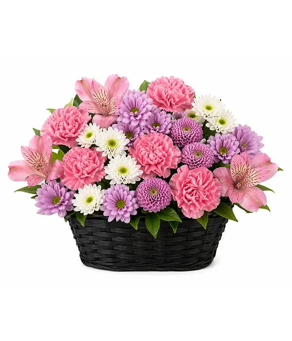 Rainbow Reflections Basket Fleur Concept