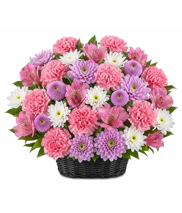 Rainbow Reflections Basket Fleur Concept