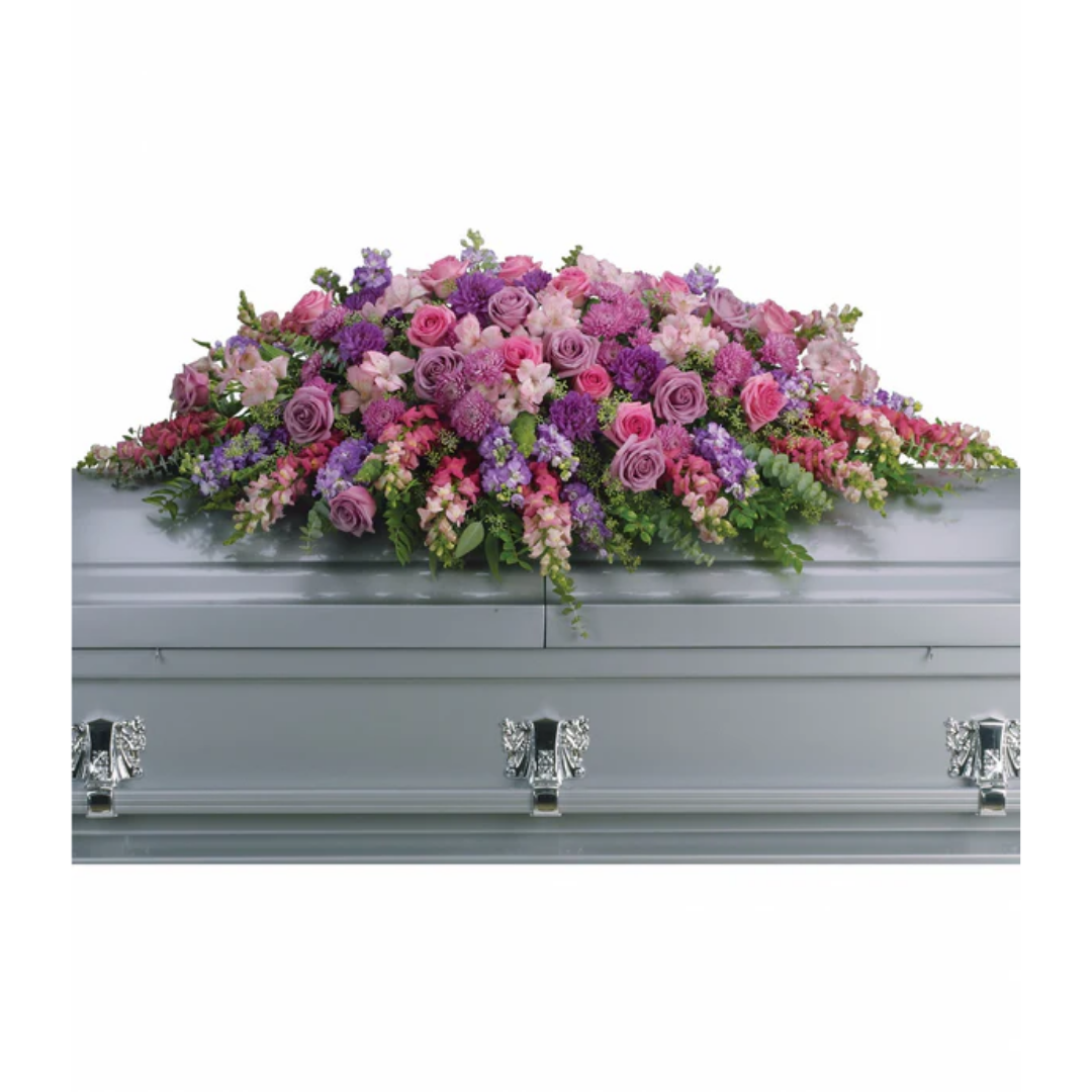 Lavender Tribute Funeral Arrangement