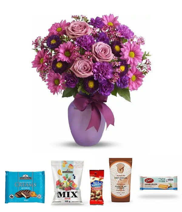 flowers & treats.