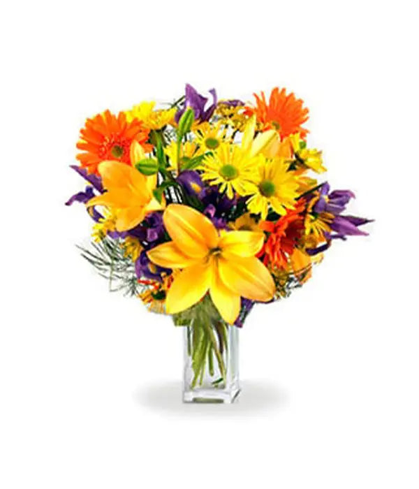 Mandarin Swirls Fleur Concept
