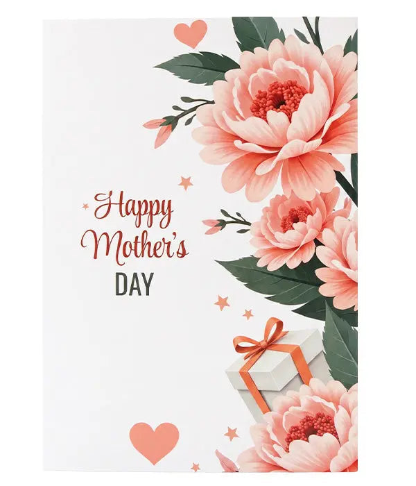 Full Size Greeting Card for Mom Fleur Concept
