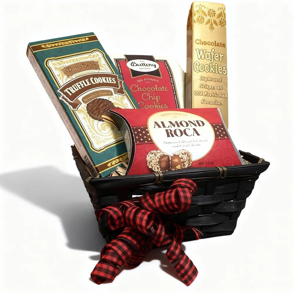 Country Christmas Gift Basket I Fleur Concept