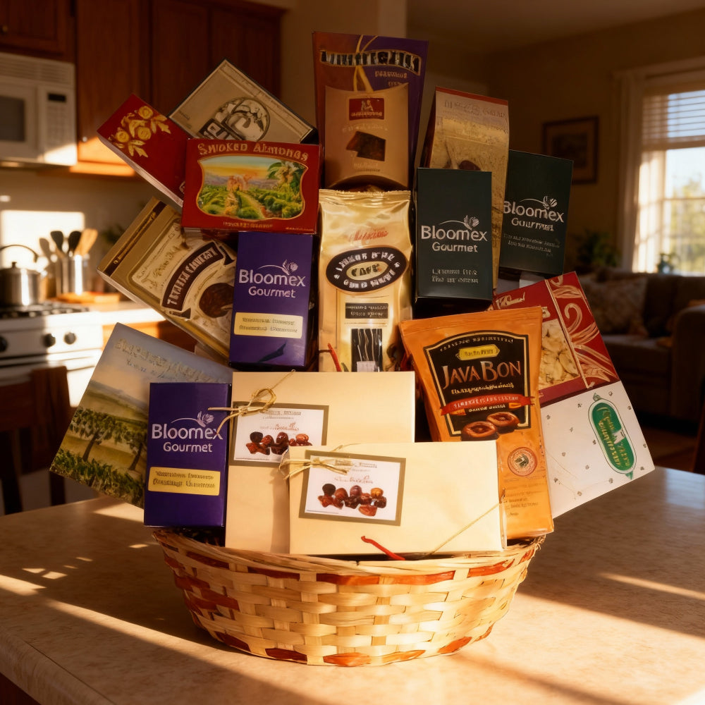 Rich Tastes Gift Basket Fleur Concept