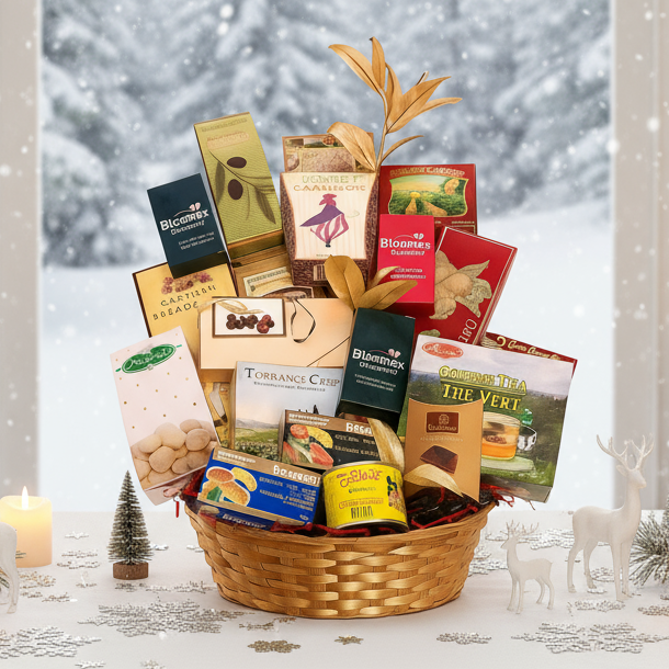 The Classic Gift Basket Fleur Concept