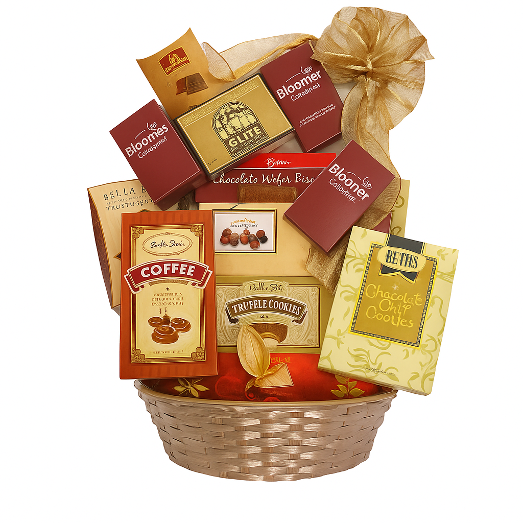 Chocolate Lovers Gift Basket Fleur Concept
