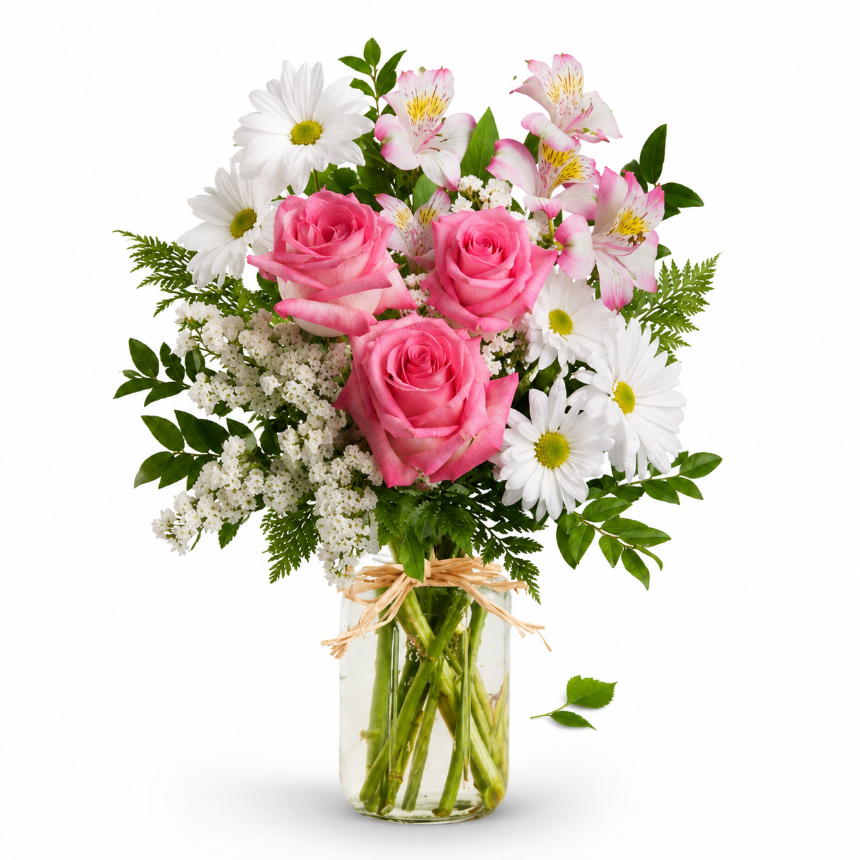 What a Treat in Mason Jar Fleur Concept