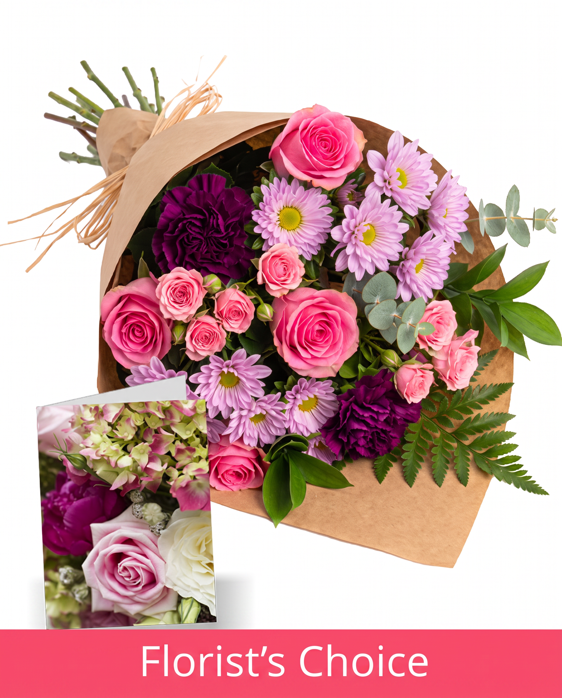 Bunches Purply Pink  Collection II