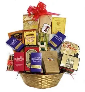 Taste Bud Bliss Gift Basket Fleur Concept