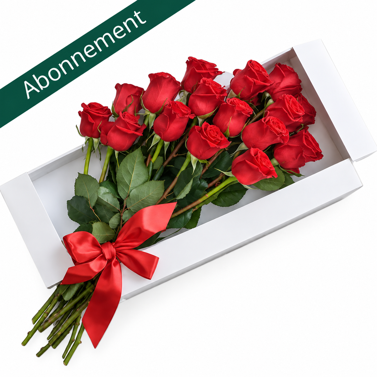 One Dozen Gift-Boxed Roses - Subscription
