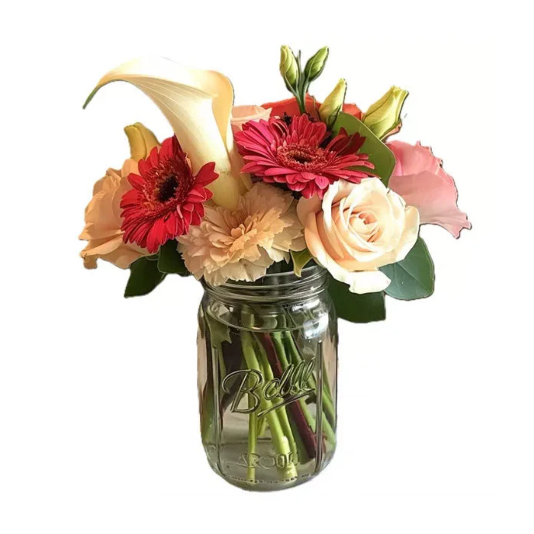 Vintage Happiness in a Mason Jar