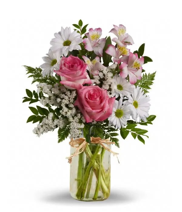 What a Treat in Mason Jar Fleur Concept