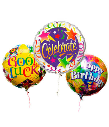 18" Mylar Helium Balloon Fleur Concept