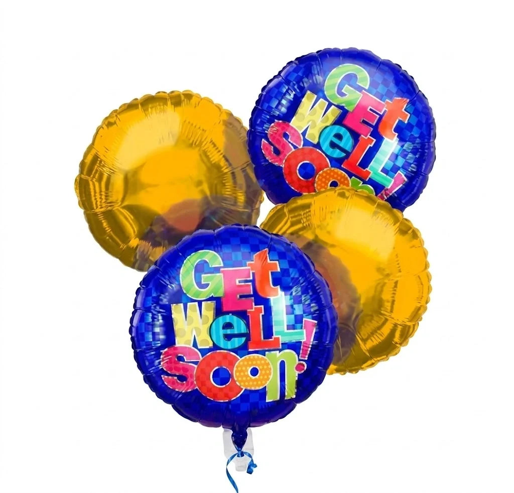 Get Well Balloon Bouquet (4) Fleur Concept