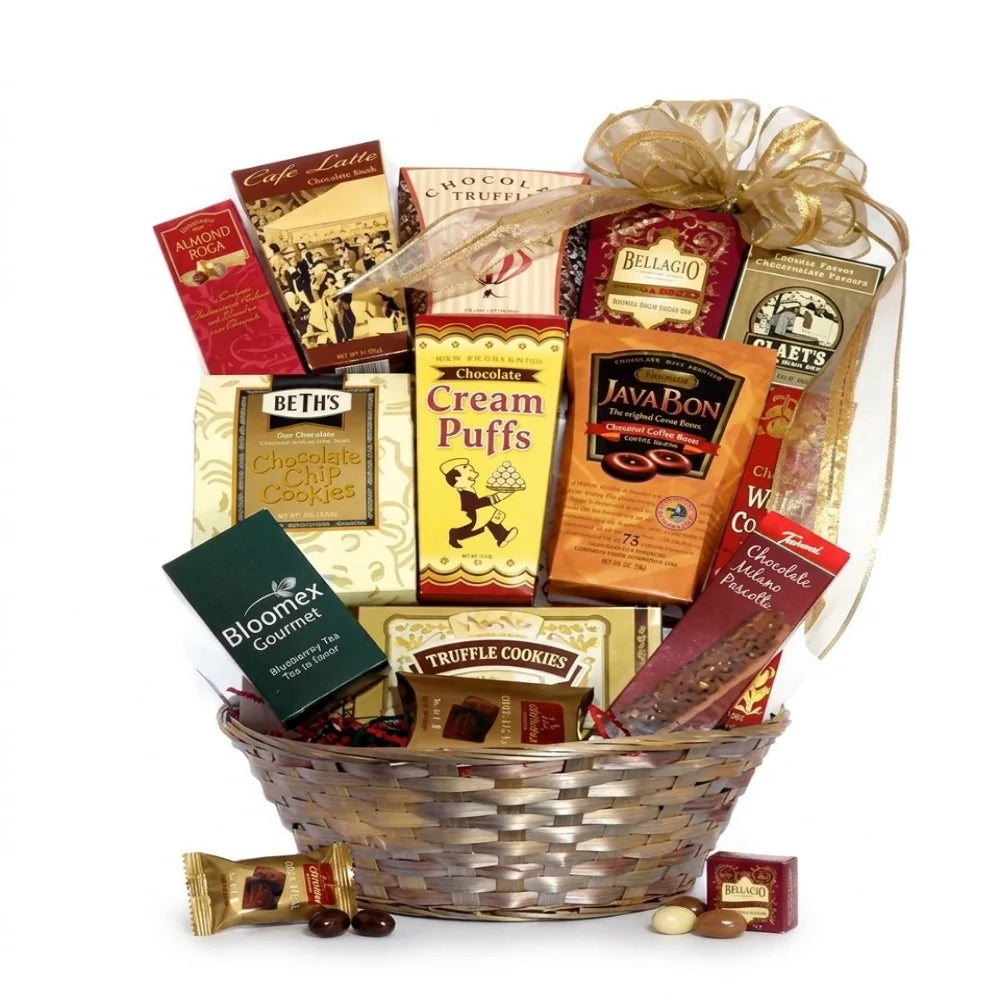 Chocolate Deluxe Gift Basket Fleur Concept