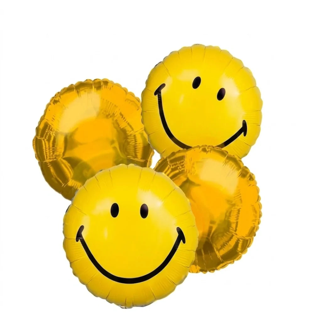 Happy Face Balloon Bouquet (4) Fleur Concept