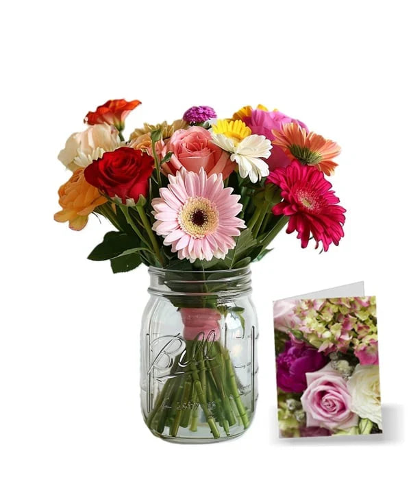 Designer Collection Mason Jar II Fleur Concept