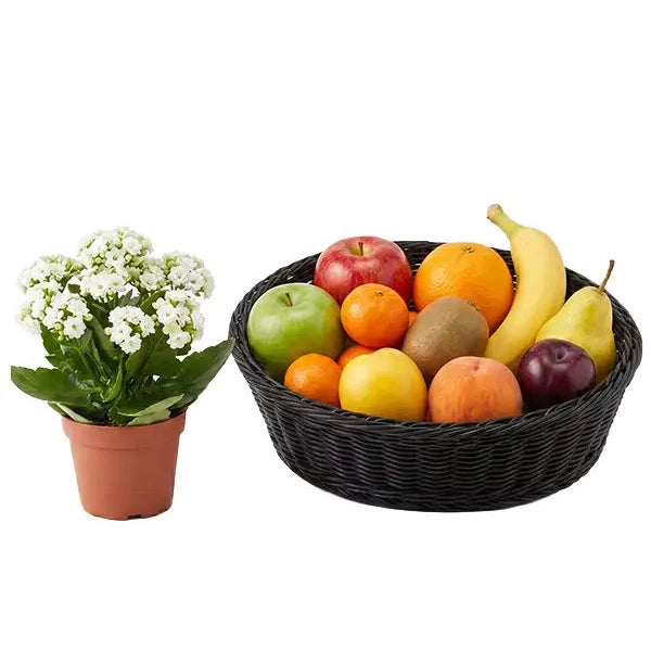 Fruits & Flowers Gift Basket Fleur Concept