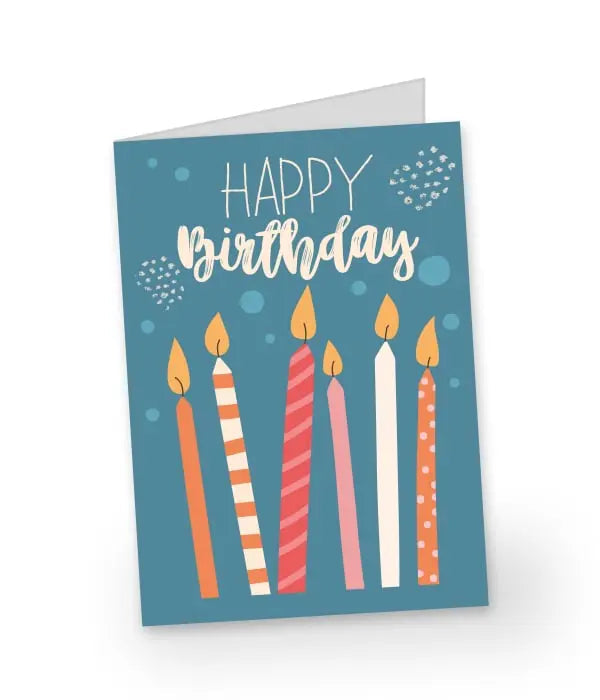 Full Size Birthday Card Fleur Concept