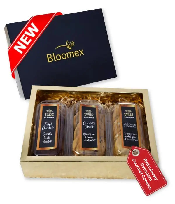 Two Dozen Ridiculously Decadent Gourmet Cookies XXIV Fleur Concept