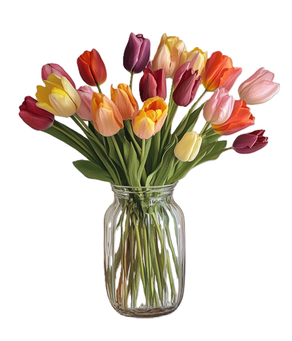 20 Spring Tulips Fleur Concept