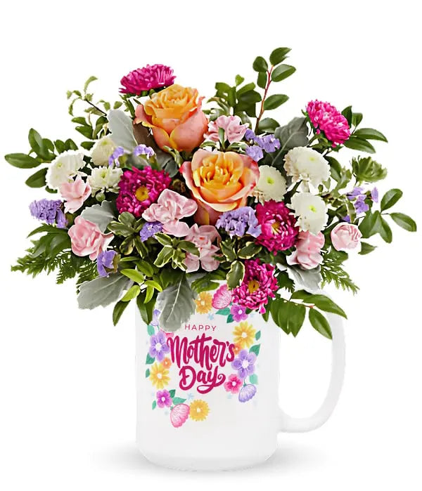 Whimsical Garden Blooms Fleur Concept