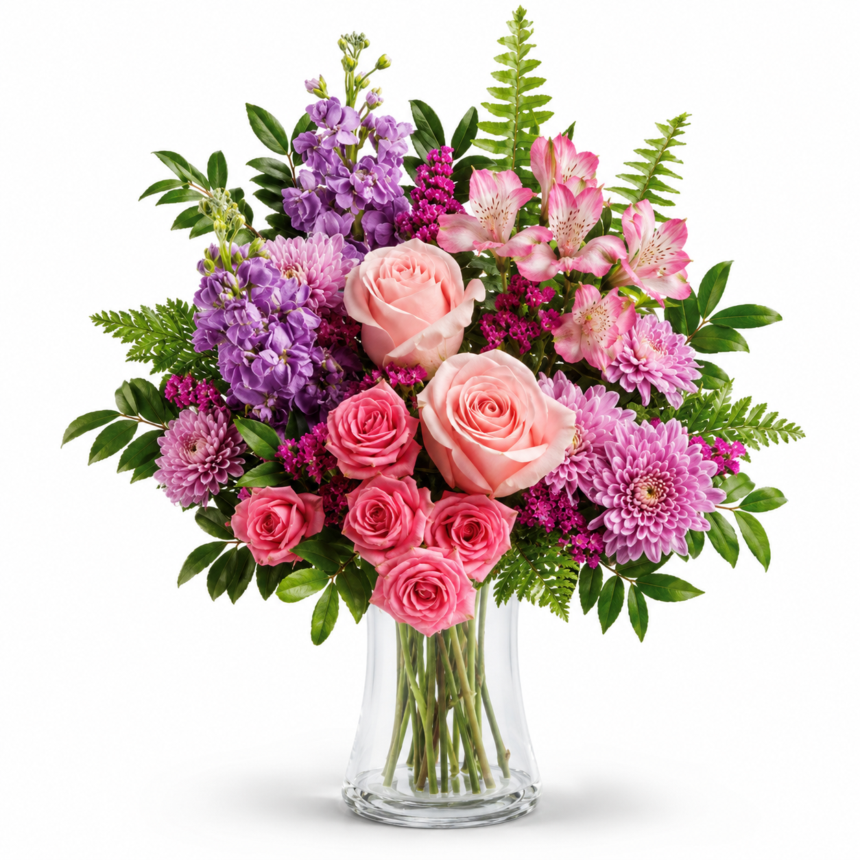 Blush & Berry Bouquet Fleur Concept