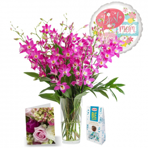 100 Fleurs d'Orchidées de la Fête des Mères IV