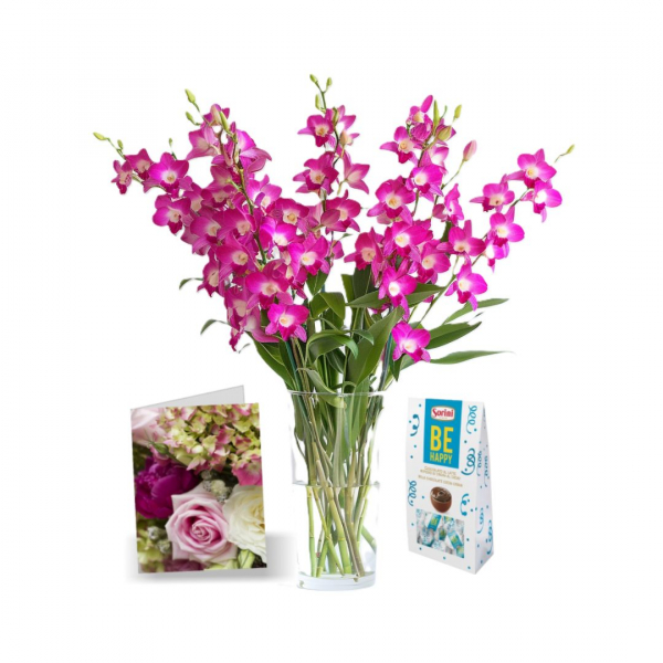 50 Fleurs Orchidées pour la Fête des Mères III buy at Fleur Quebec